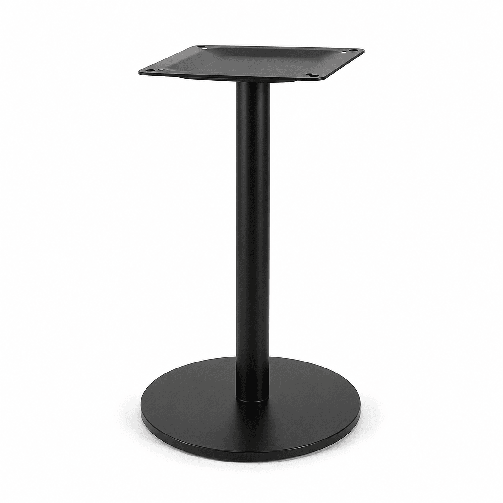Upholstered commercial bar stool with footrest